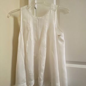 MNG Mango Blouse Top White 8